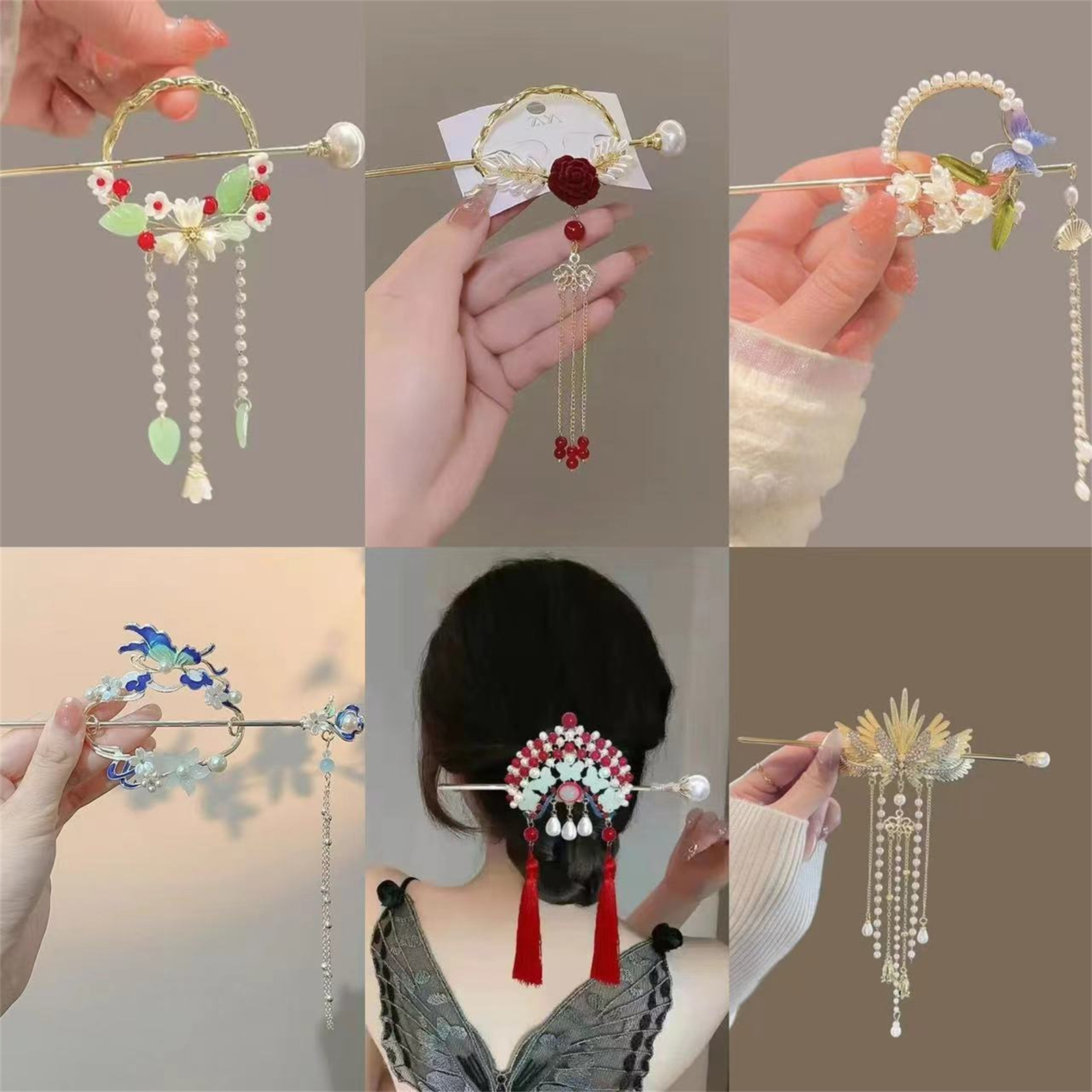 Ethnic Fashion Accessories - Ethnic Style Hairpin For Women Exquisite