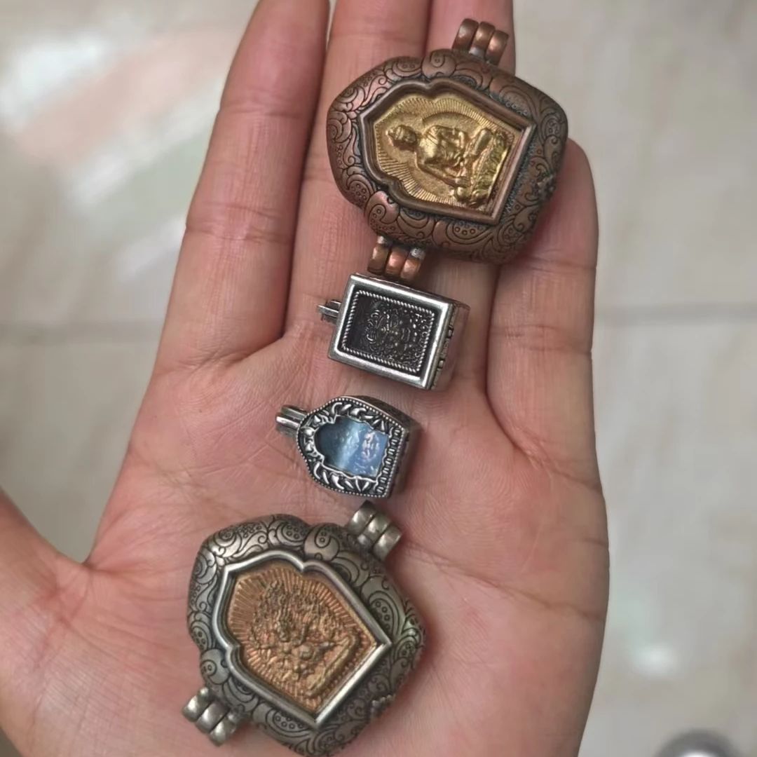 Ethnic Fashion Boutique - 10pcs/lot typical copper boutique Tibetan element