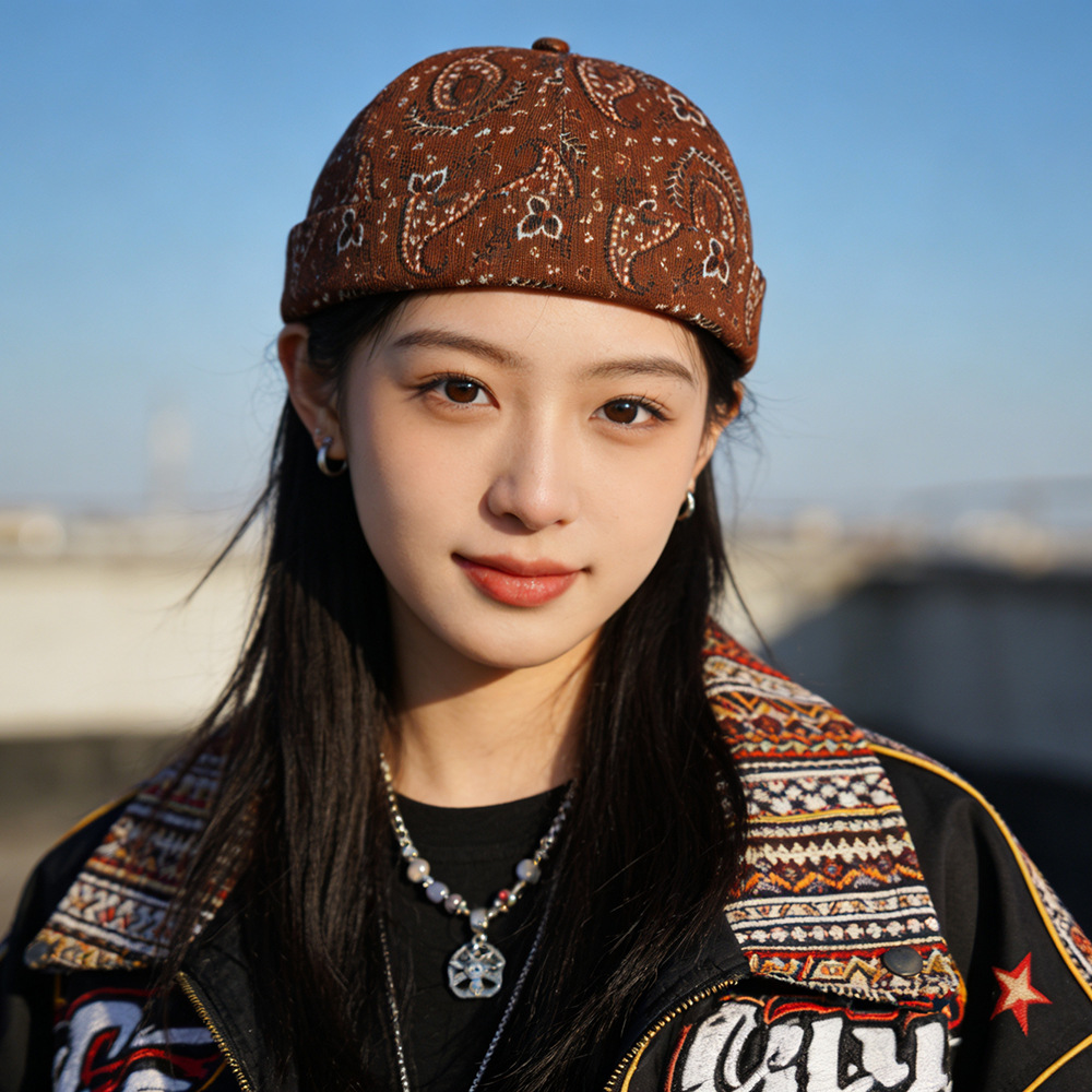 Go Ethnic Fashion - Retro Paisley Yapi Guapi Hat Women
