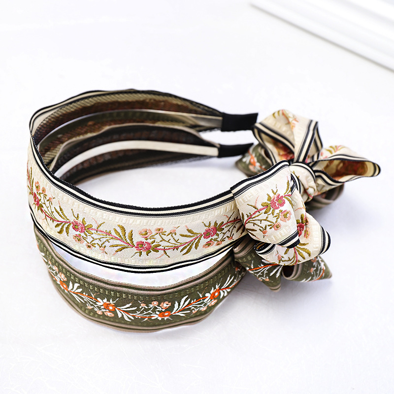Ethnic Fashion Accessories - Exquisite Retro Ethnic Printed Embroidery Headband