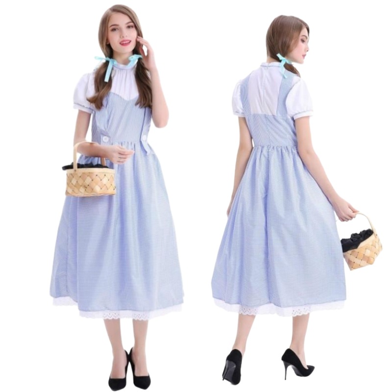 Ethnic Dress Fashion Show - Halloween Stage Performance Alice Dress Maid