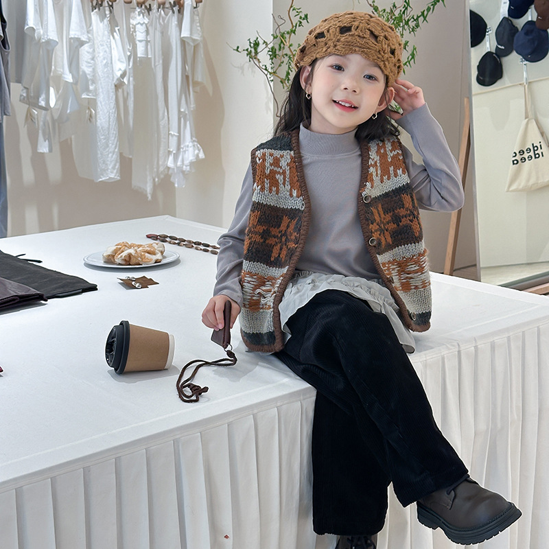 Ethnic Fashion Boutique - 2025 Autumn New Fashion Girl Retro