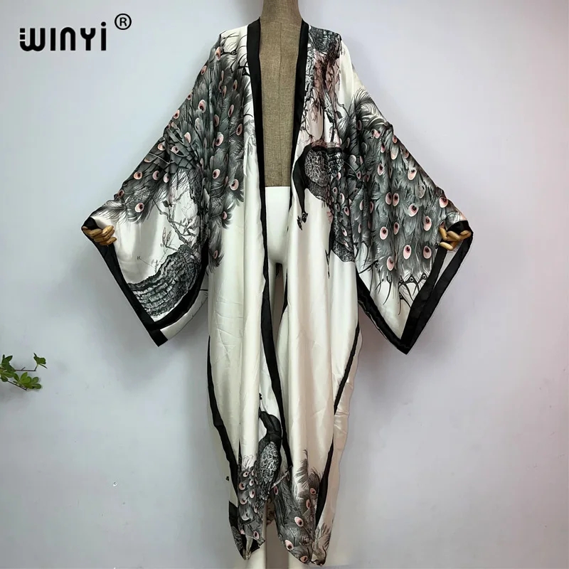 WINYI Summer Classic peacock p - Kaftan Women Boho review and price