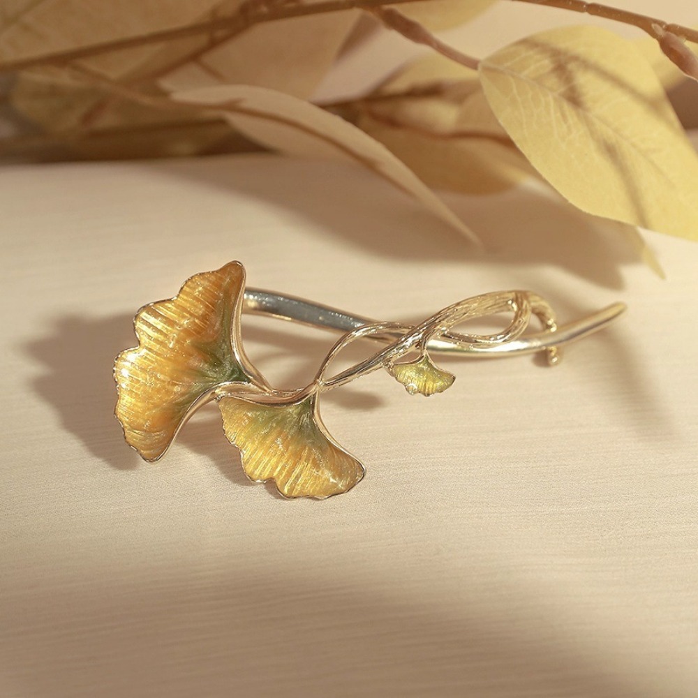 1pc Fashion Delicate Ginkgo Le - Ethnic Fashion Accessories review and price