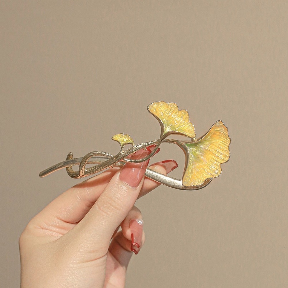 1pc Fashion Delicate Ginkgo Le - Ethnic Fashion Accessories review and price