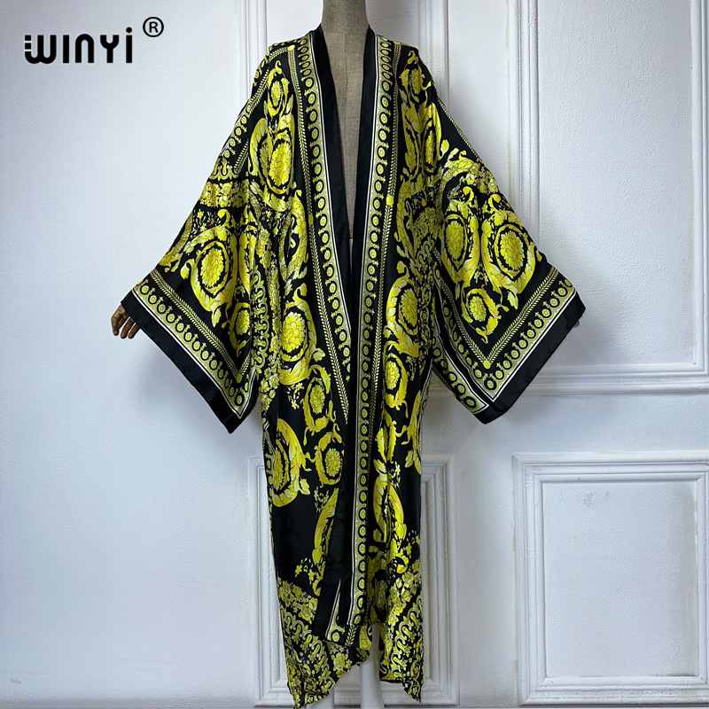 WINYI Africa boho print Kimono - Kaftan Women Boho review and price