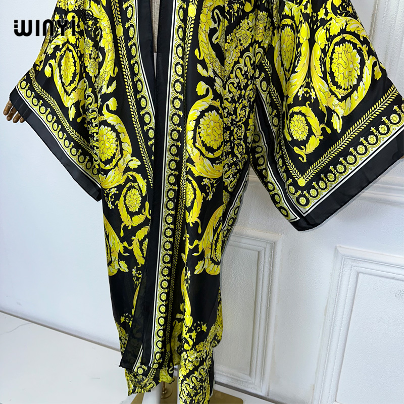 WINYI Africa boho print Kimono - Kaftan Women Boho review and price