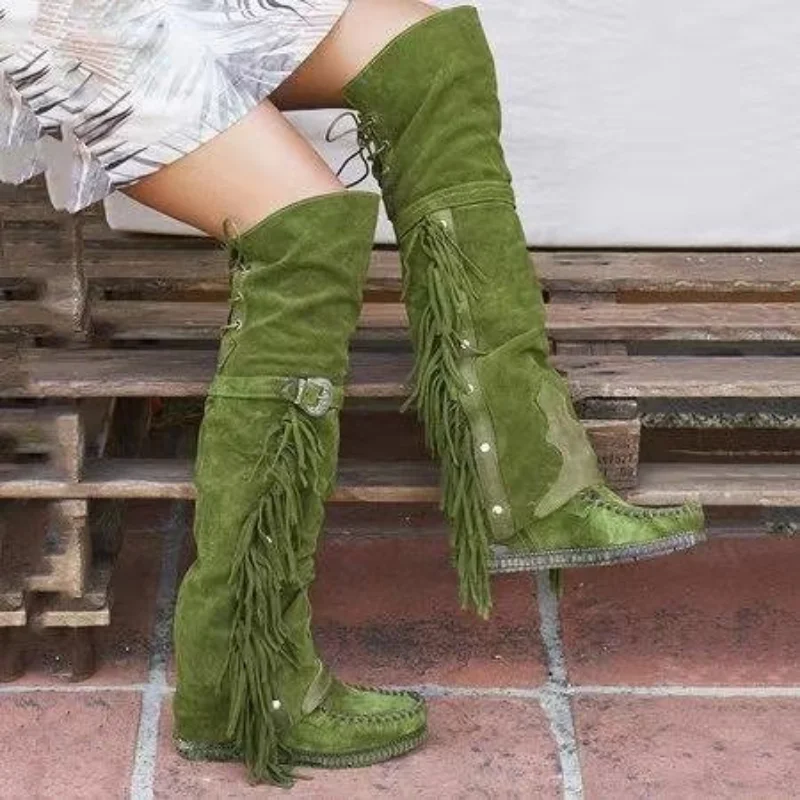 Fashion Bohemia Knee-length Wo - Ethnic Fashion Style review and price