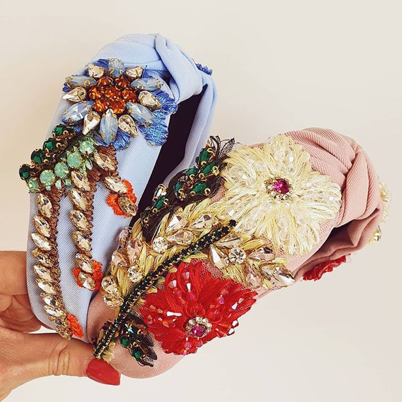 Embroideried Hairband Ethnic H - Go Ethnic Fashion review and price
