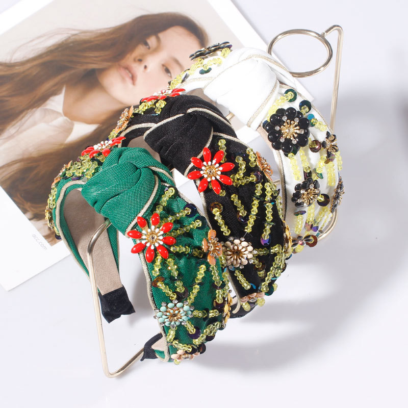 Embroideried Hairband Ethnic H - Go Ethnic Fashion review and price