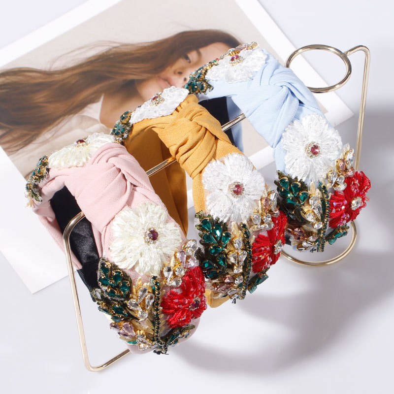 Embroideried Hairband Ethnic H - Go Ethnic Fashion review and price