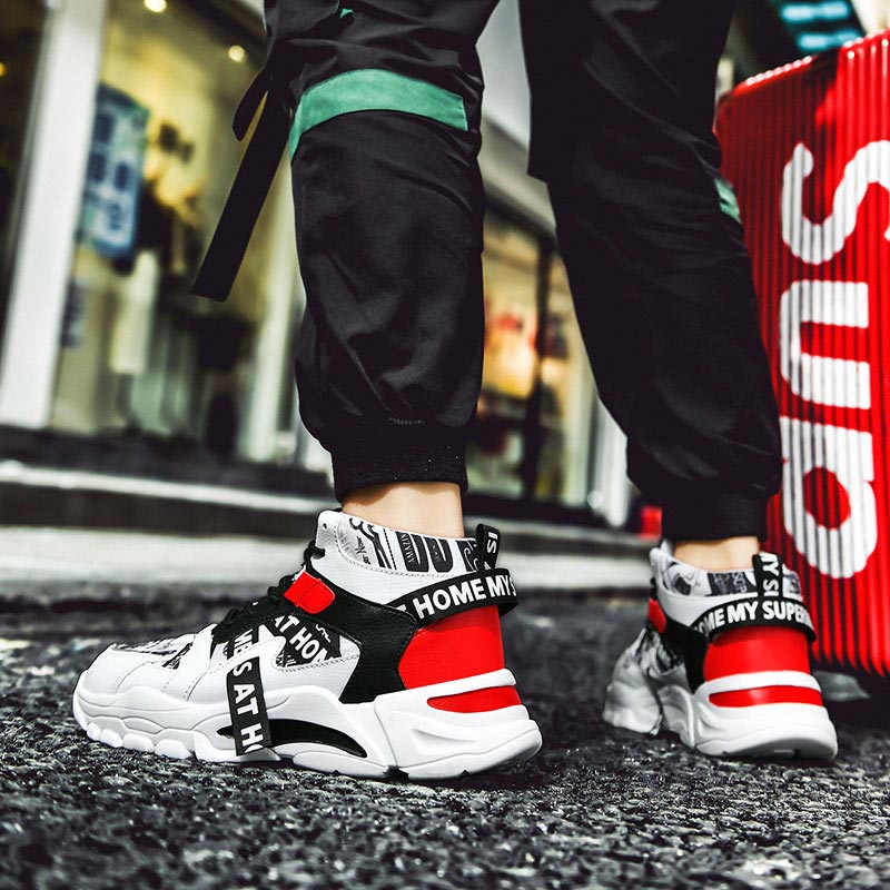 Large Size High Top Chunky Man - Ethnic Fast Fashion review and price