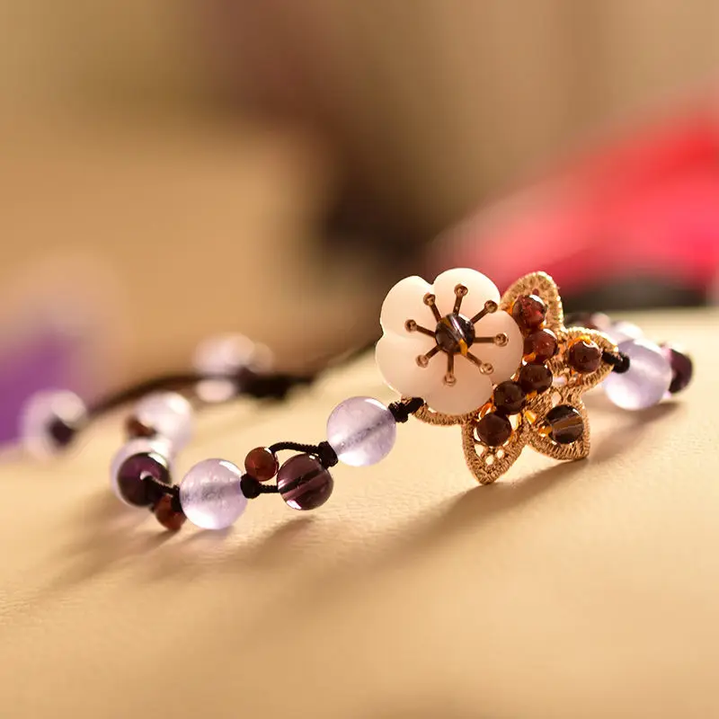 Chinese Crystal Mori Bracelet  - Ethnic Fashion Style review and price