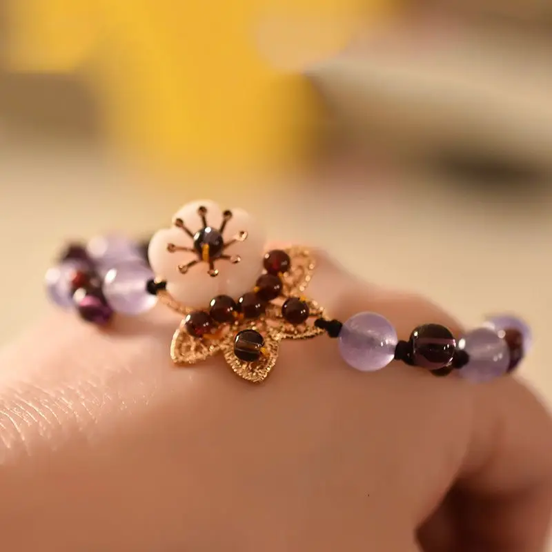 Chinese Crystal Mori Bracelet  - Ethnic Fashion Style review and price