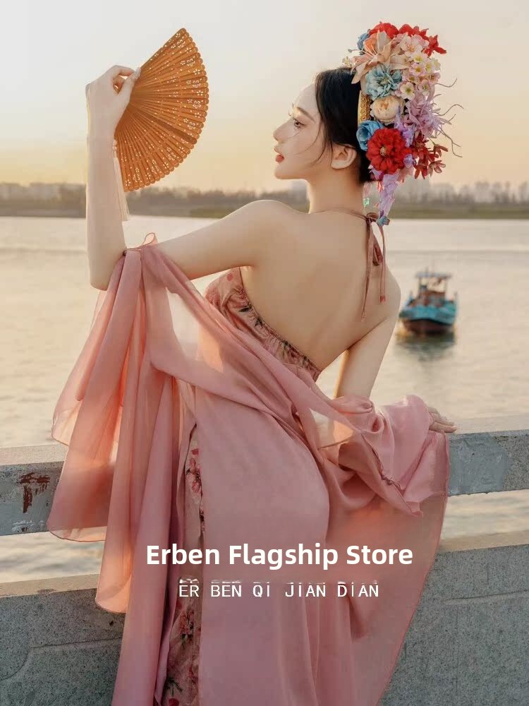 Xinpu Women's Floral Hairpin T - Ethnic Style Dresses review and price