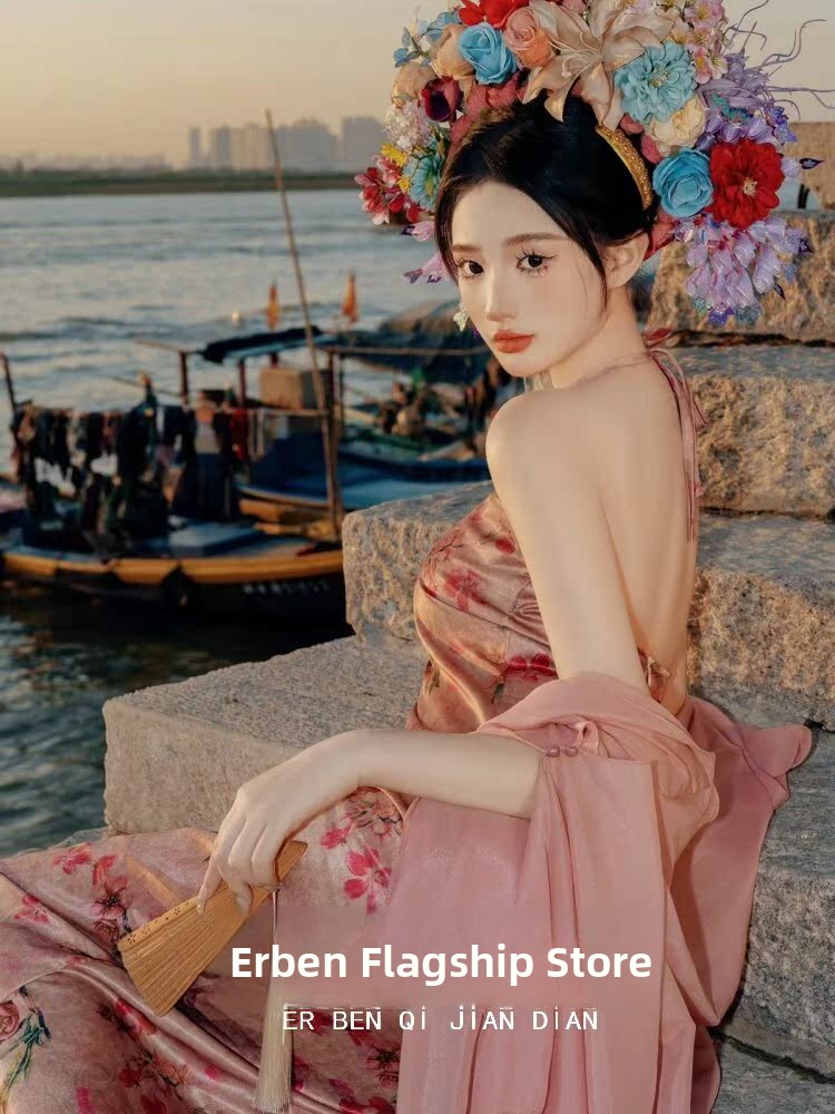 Xinpu Women's Floral Hairpin T - Ethnic Style Dresses review and price