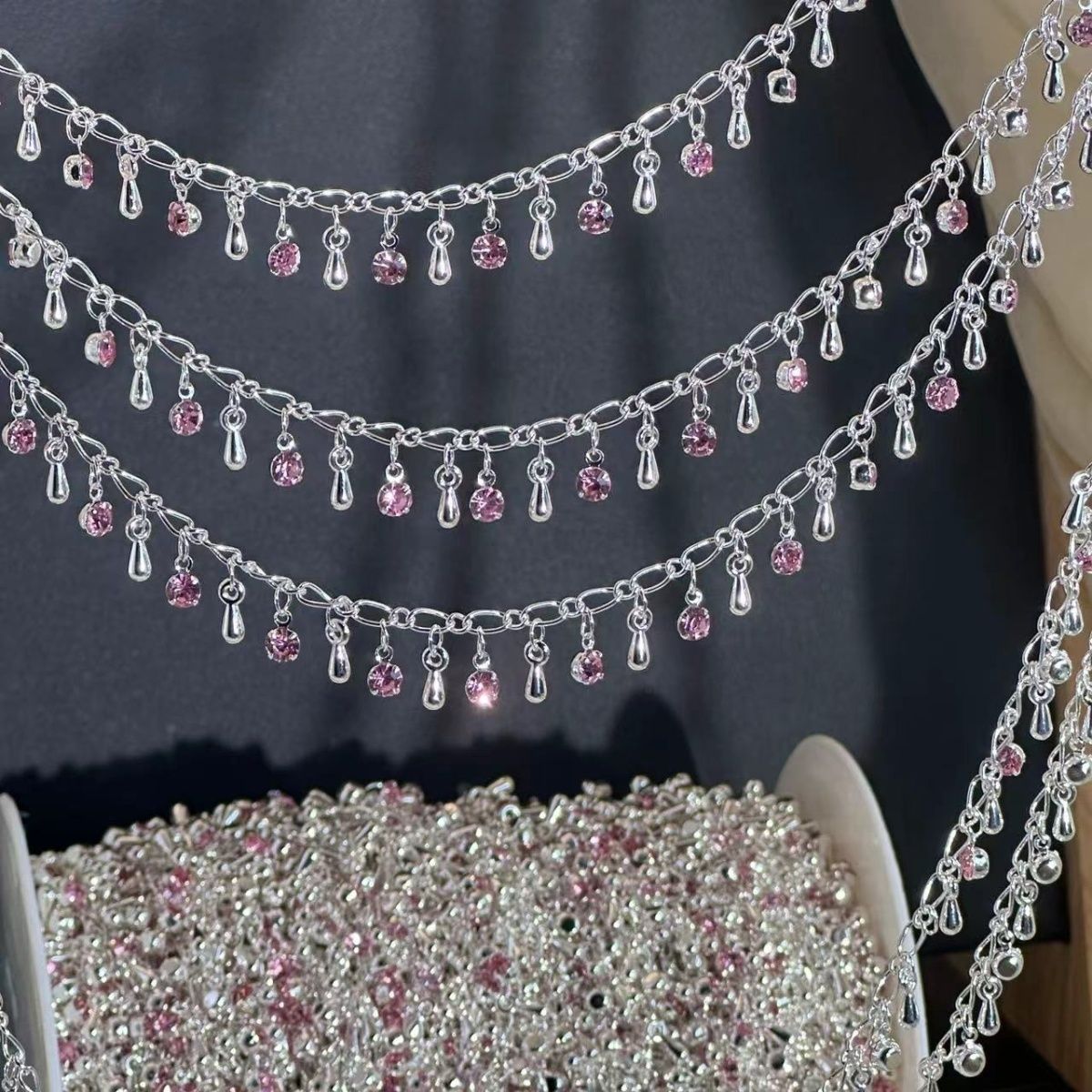 Exquisite Rhinestone Teardrop  - Ethnic Fashion Accessories review and price
