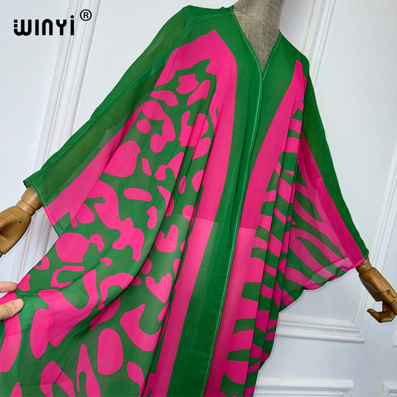 WINYI Africa Bohemia Print Kim - Kaftan Women Boho review and price