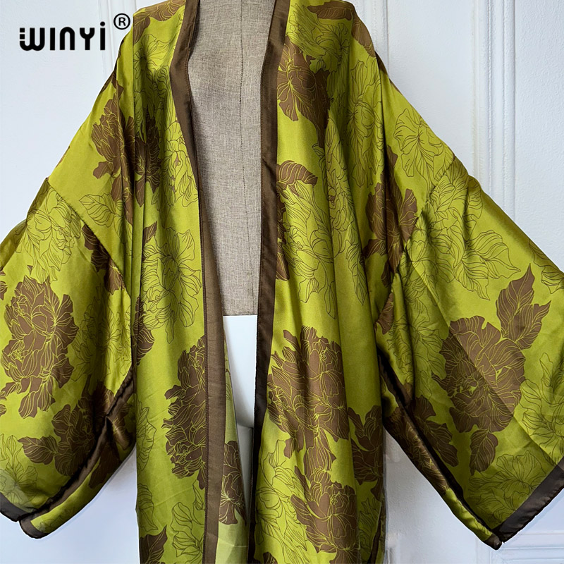 WINYI Africa boho print Kimono - Kaftan Women Boho review and price