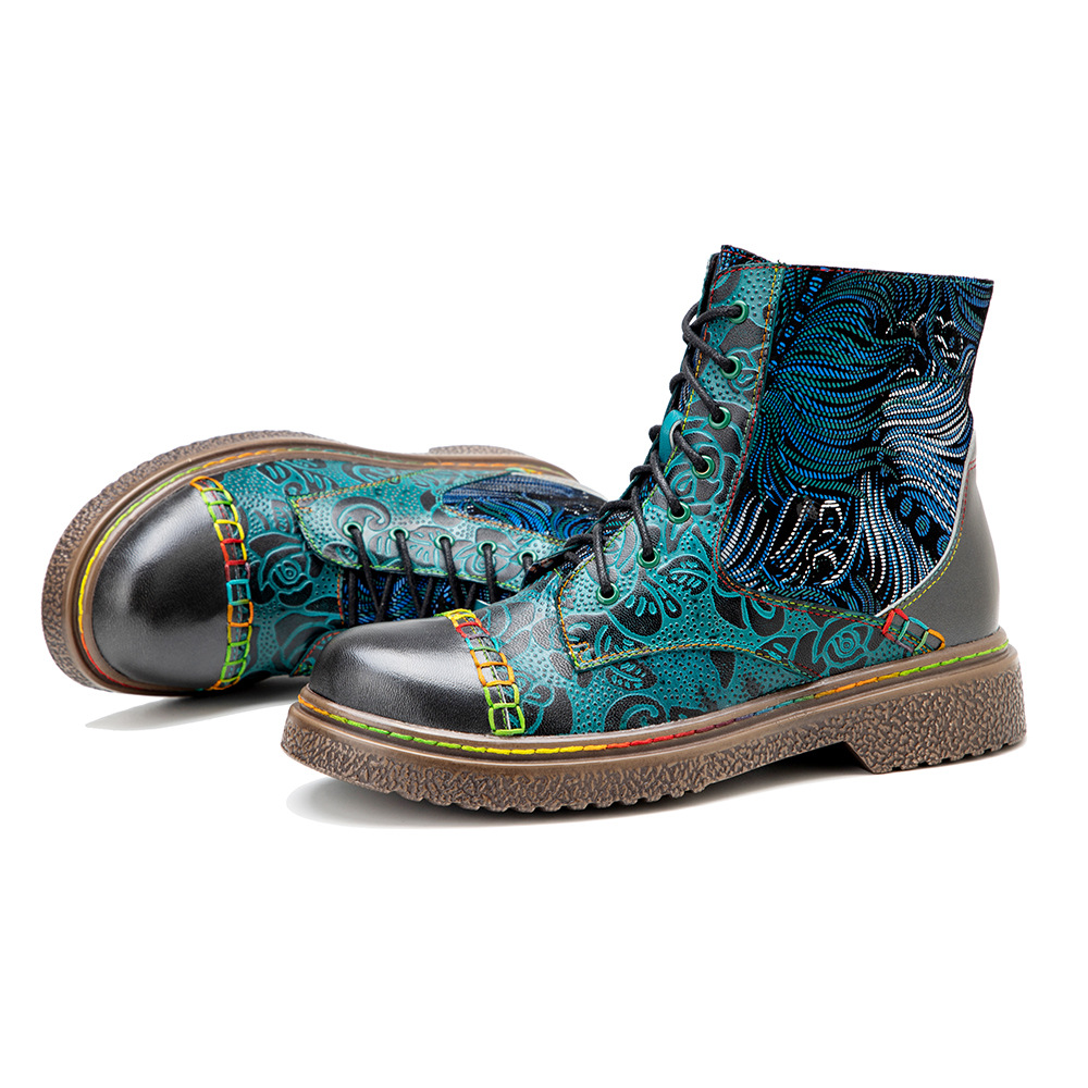 Socofy Raffan winter Ankle Lad - Ethnic Fabric review and price