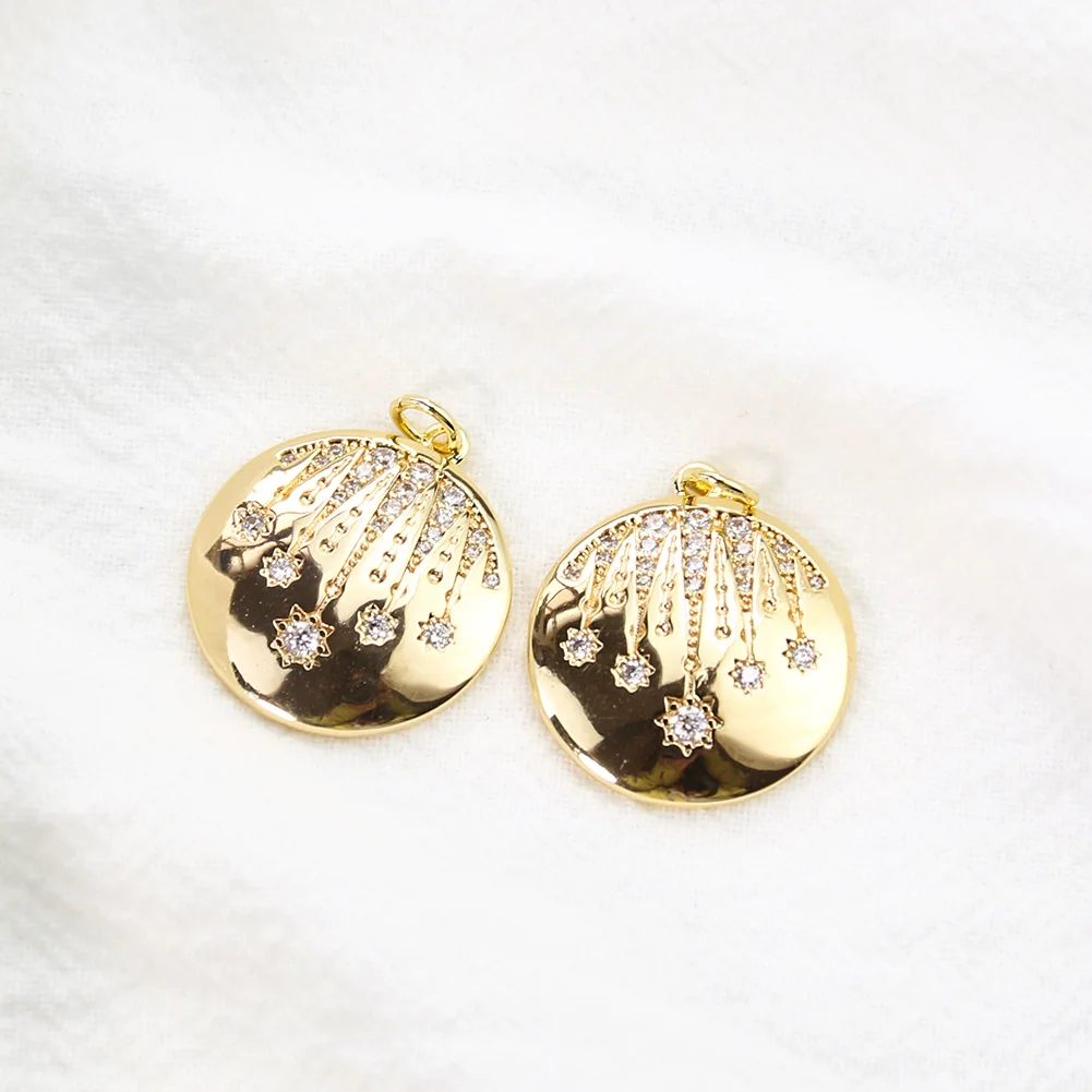 Coin Star Pendant Inlay with Z - Ethnic Fashion Shoot review and price