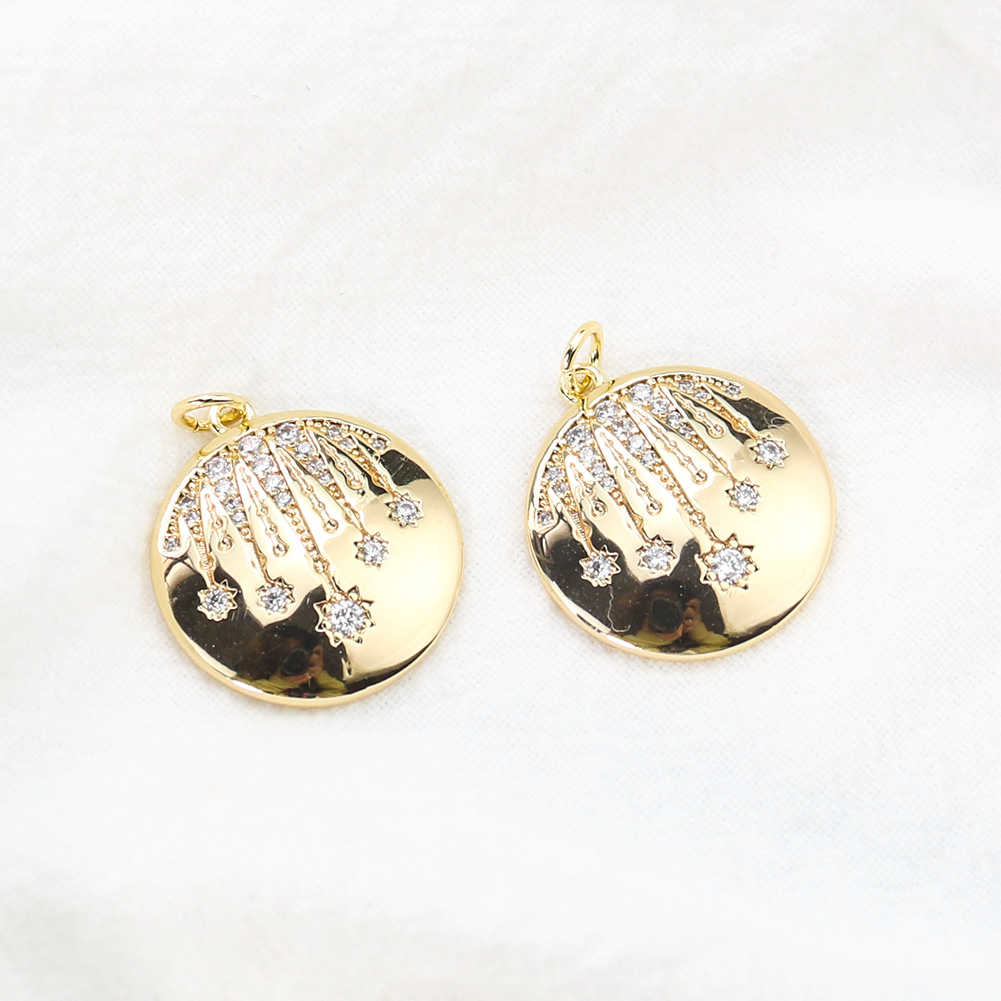 Coin Star Pendant Inlay with Z - Ethnic Fashion Shoot review and price