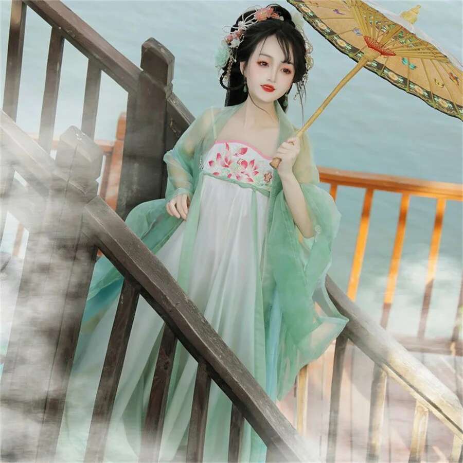 Hanfu Chinese Traditional Dres - Ethnic Dress Fashion Show review and price
