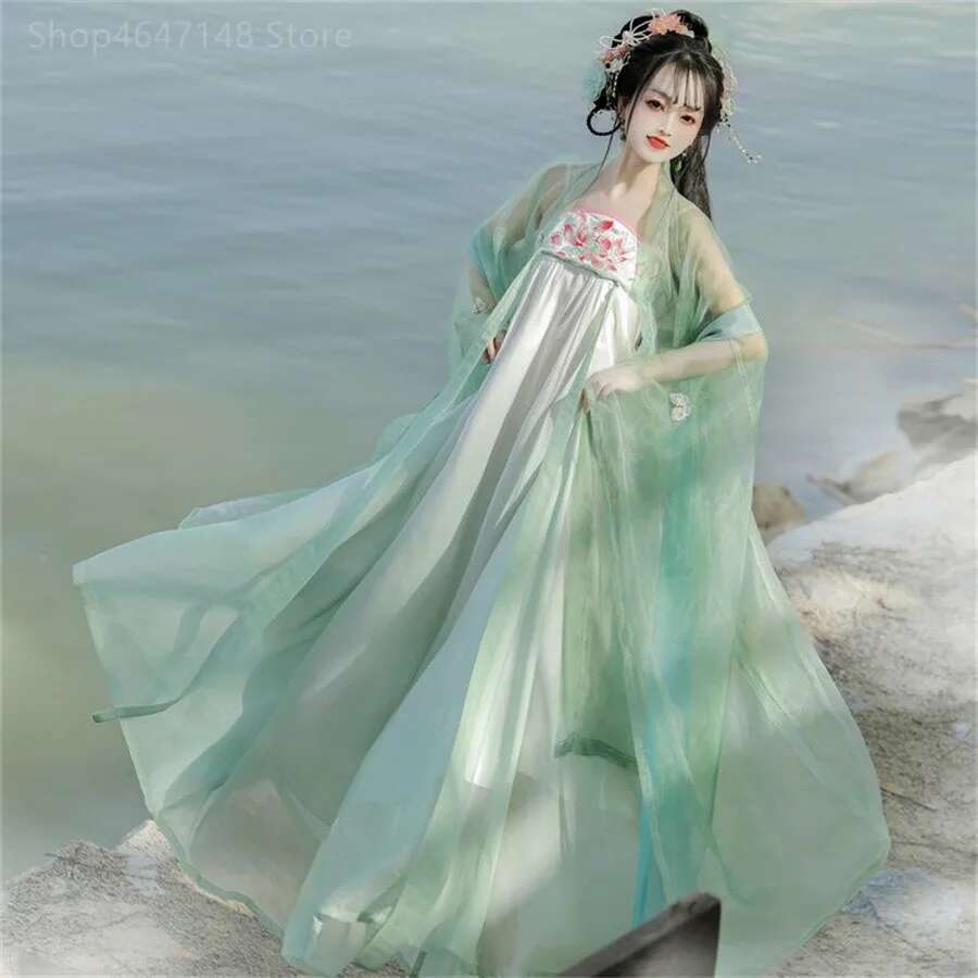 Hanfu Chinese Traditional Dres - Ethnic Dress Fashion Show review and price