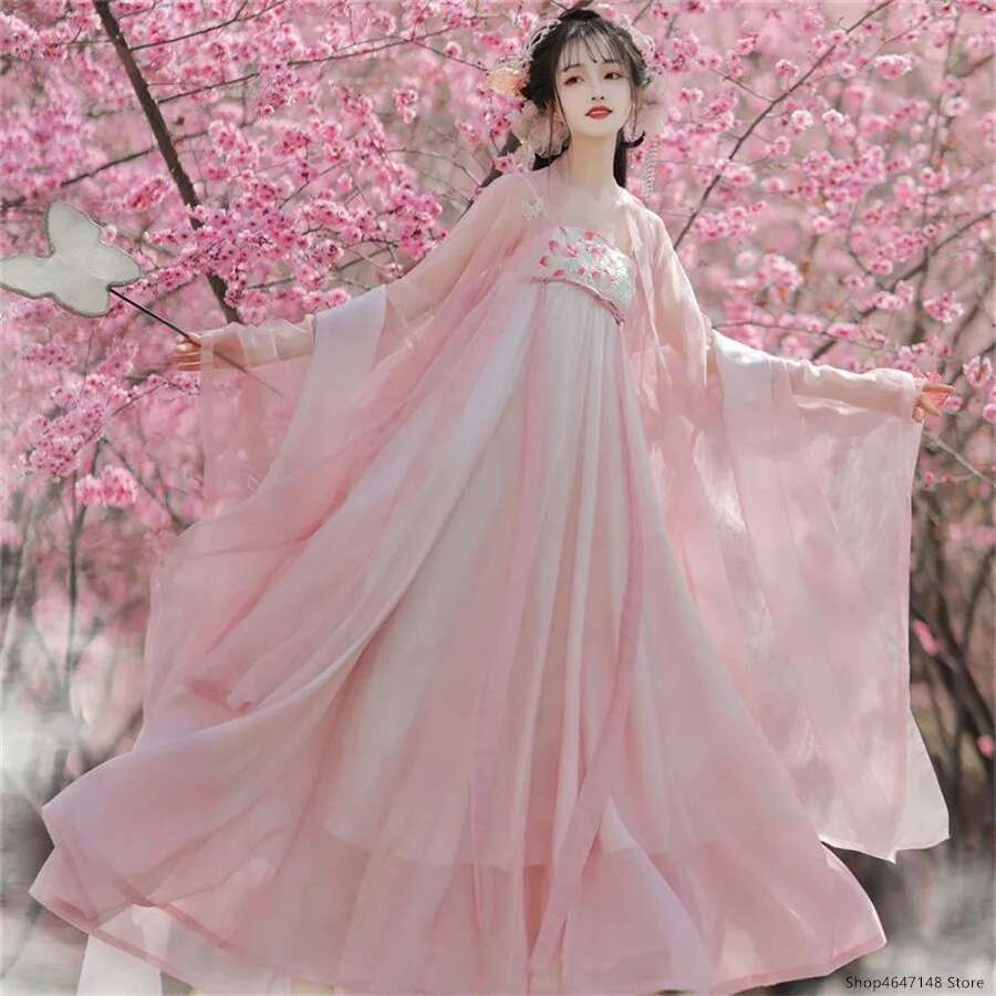 Hanfu Chinese Traditional Dres - Ethnic Dress Fashion Show review and price